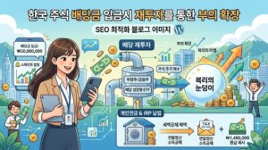 주식, 배당금, 재투자